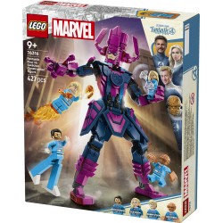 LEGO | Marvel 76316 Fantastici Quattro Contro Personaggio Costruibile di Galactus, Giocattolo con Minifigure per Bambini 9+