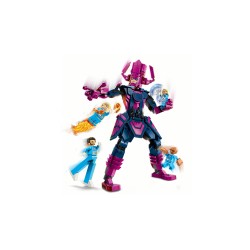 LEGO | Marvel 76316 Fantastici Quattro Contro Personaggio Costruibile di Galactus, Giocattolo con Minifigure per Bambini 9+