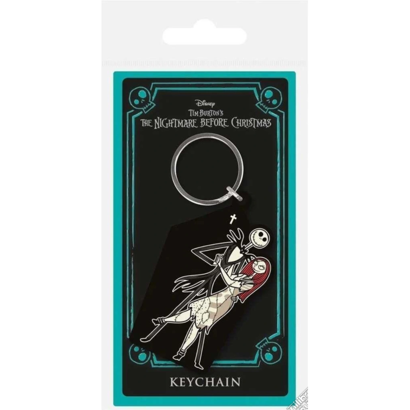 Pyramid - Portachiavi Disney - The Nightmare Before Christmas - Jack and Sally Coffin