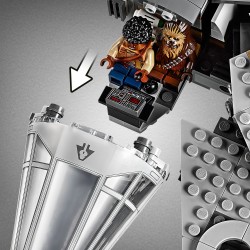 LEGO Star Wars 75257 Millennium Falcon- Usato completo con istruzioni originali  - Senza scatola e minifigures