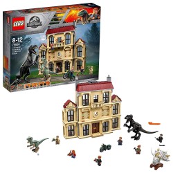 LEGO 75930  Jurassic World Attacco dell'Indoraptor al Lockwood Estate - Usato completo con scatola ed istruzioni