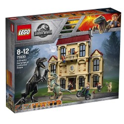 LEGO 75930  Jurassic World Attacco dell'Indoraptor al Lockwood Estate - Usato completo con scatola ed istruzioni