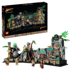 LEGO Indiana Jones 77015 Il Tempio dell’Idolo d’Oro, Kit di Costruzione per Adulti, Set dal Film I Predatori dell'Arca Perduta
