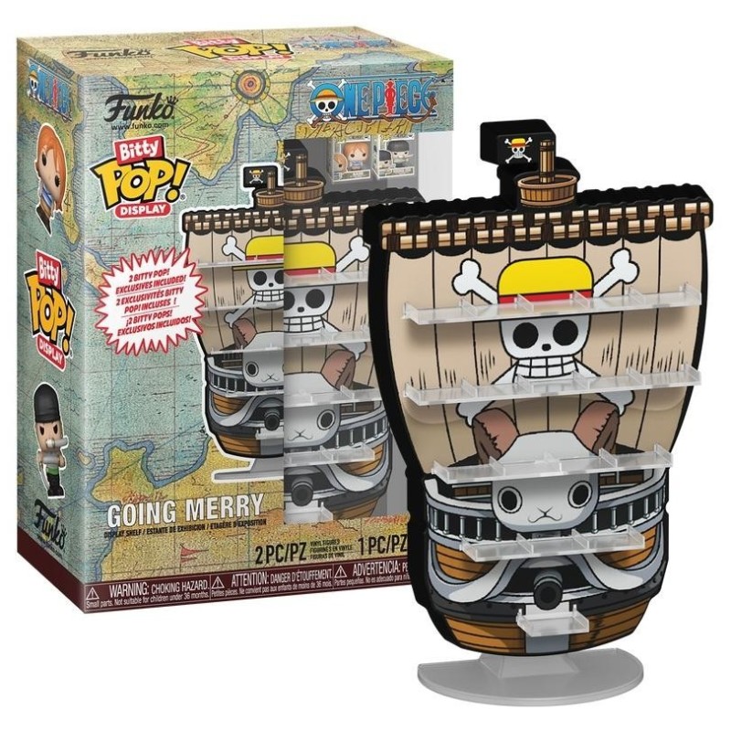Bitty Pop Display - One Piece - Going Merry