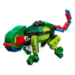 LEGO 31031 Creator Animali della foresta pluviale - Usato con istruzioni originali