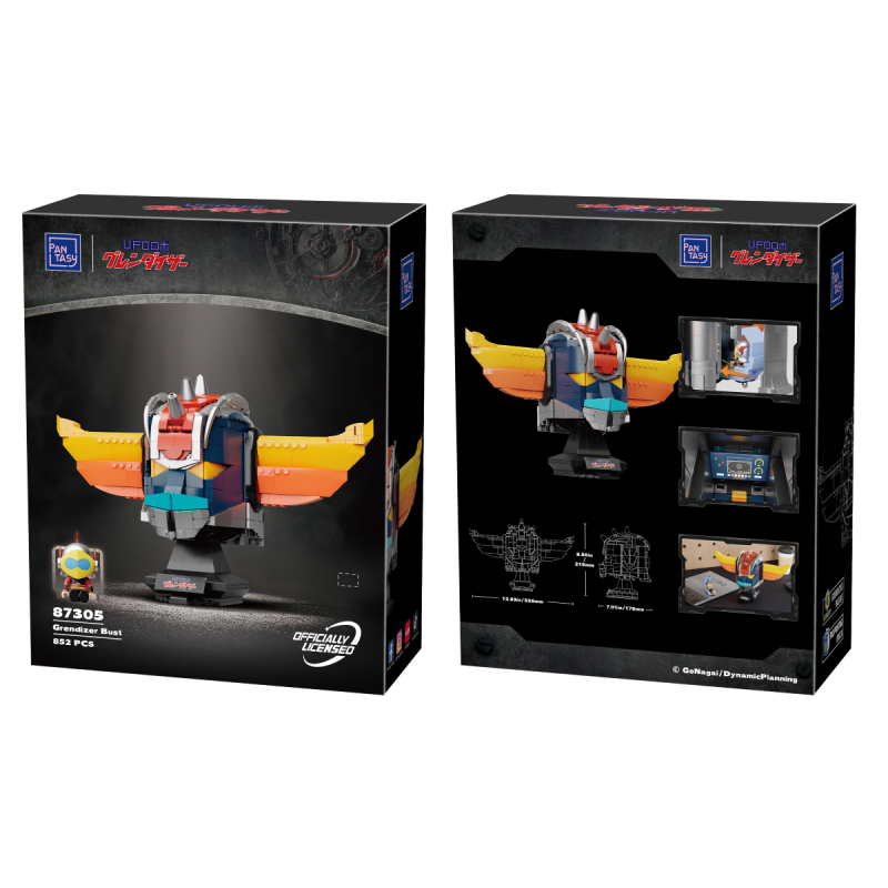 Pantasy - 87305 - Goldrake Busto - Grendizer - Preordine - Consegna prevista OTTOBRE