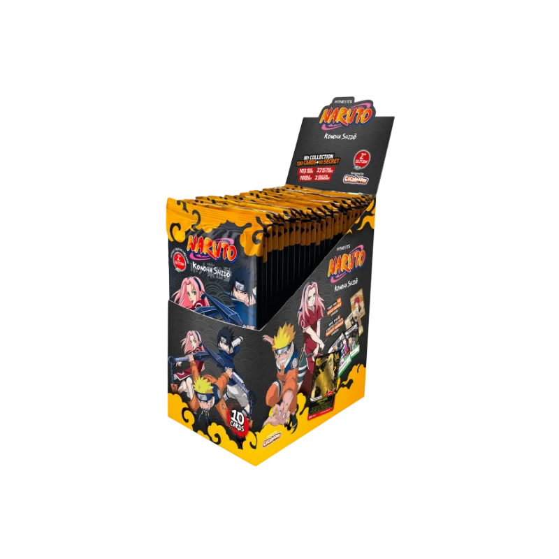 Cicaboom - Naruto Mythos Trading Card Game - 2^ edizione - Box 24 Bustine 10 carte