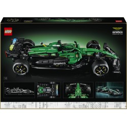 LEGO Technic 42240 Auto F1 Aston Martin Aramco AMR25, Kit di Modellismo Formula 1 per Adulti da Collezione, Regalo per Fan
