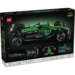 LEGO Technic 42240 Auto F1 Aston Martin Aramco AMR25, Kit di Modellismo Formula 1 per Adulti da Collezione, Regalo per Fan