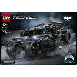 LEGO42239 Technic Batmobile Tumbler, Macchina Telecomandata Giocattolo di Batman con Sterzo e Luci Funzionanti, Preordine