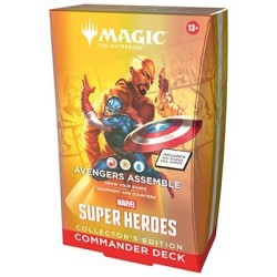 Wizards Of The Coast - Magic The Gathering - Marvel Super Heroes - Collector Commander Decks - Avengers Assemble - ENG