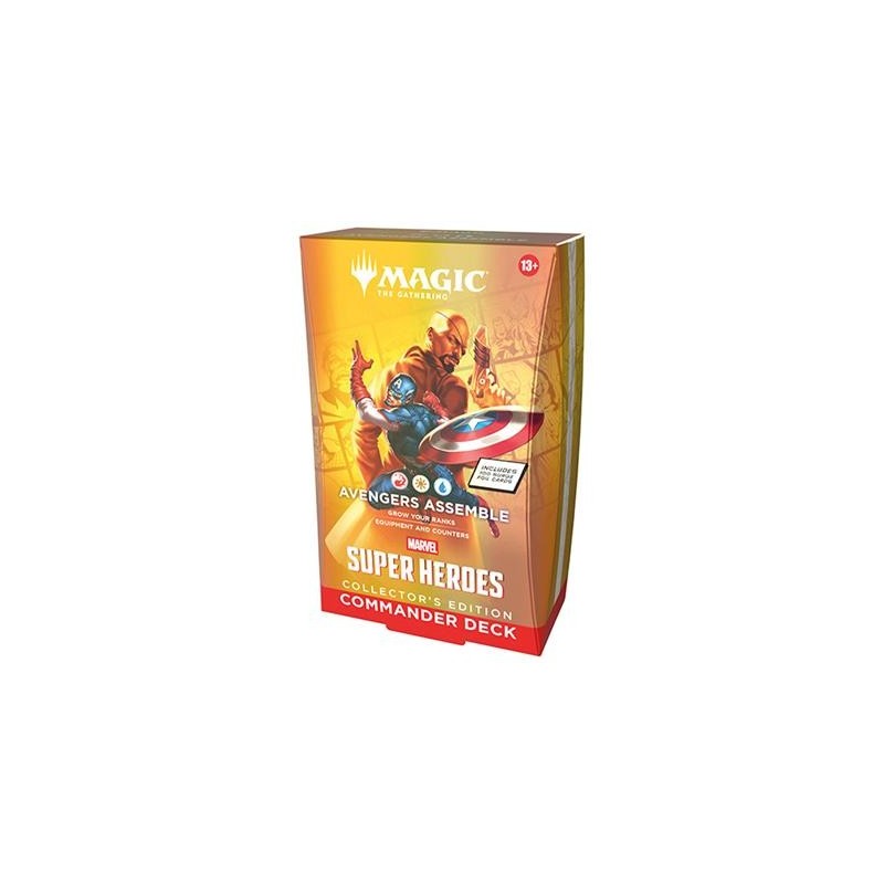 Wizards Of The Coast - Magic The Gathering - Marvel Super Heroes - Collector Commander Decks - Avengers Assemble - ENG