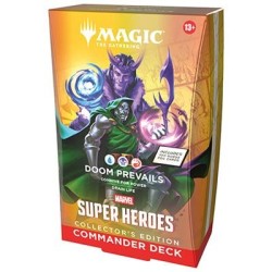 Wizards Of The Coast - Magic The Gathering - Marvel Super Heroes - Collector Commander Decks - Doom Prevails - ENG