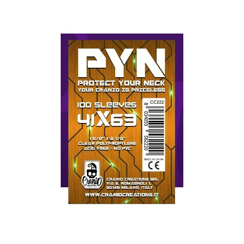 Cranio Creations - PYN 100 Bustine Protettive - 41 X 63 MM