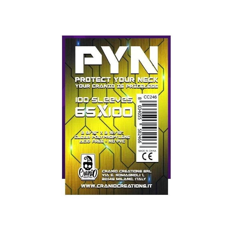 Cranio Creations - PYN 100 Bustine Protettive - 65 X 100 MM
