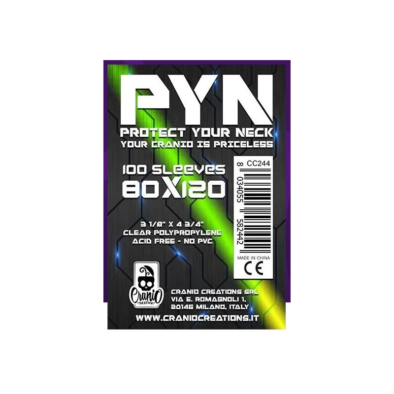 Cranio Creations - PYN 100 Bustine Protettive - 80 x 120 MM