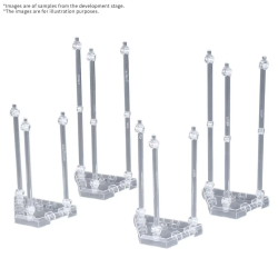 Bandai Model Kit - HG Weapon Display Base 01 Clear