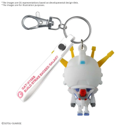 Bandai Gunplakan - Build Stpla-kun 3d Rubber Mascot Keychain