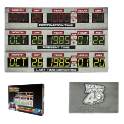 Fanattik - Back to The Future - Time Machine Ingot - Limited to 1985 Worldwide - Ritorno al futuro