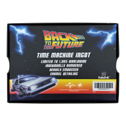 Fanattik - Back to The Future - Time Machine Ingot - Limited to 1985 Worldwide - Ritorno al futuro