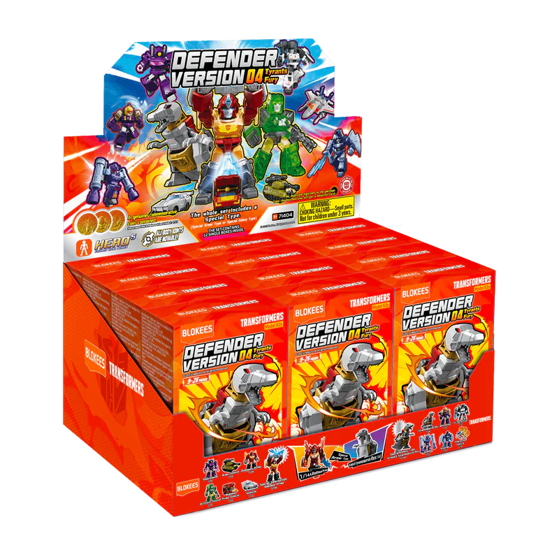 Blokees - Defender Version 04 - Tyrants Fury (1 personaggio casuale)