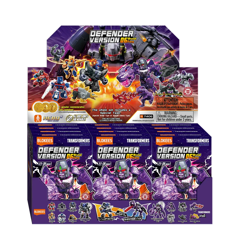Blokees - Defender Version 06 - Brutal Fang (box 12 personaggi)