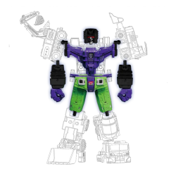 Blokees - Transformers Defender Version Devastator Combining Accessory
