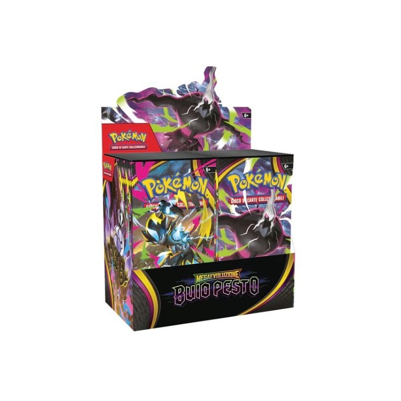Pokemon - Megaevoluzione - Buio Pesto - Box 36 bustine da 10 carte (ITA)
