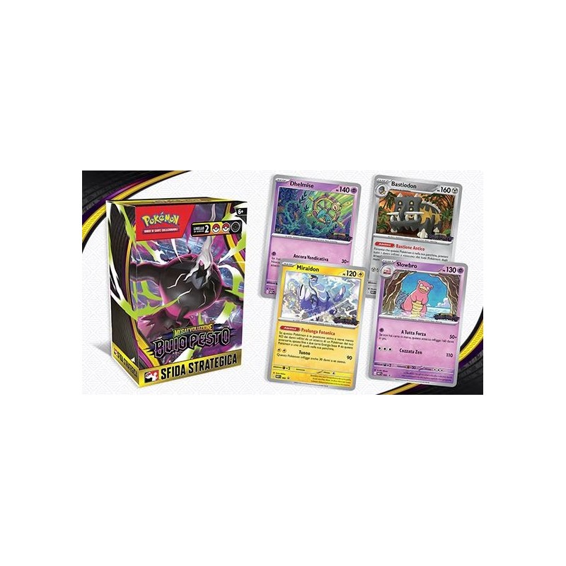 Pokemon - Box Sfida Strategica Prerelease Buio Pesto - ITA