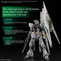 Bandai Model Kit - PG Gundam Nu Unleashed -eu- 1/60