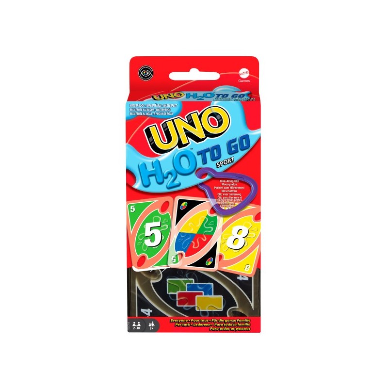Mattel - Uno H2o - Carte Da Gioco