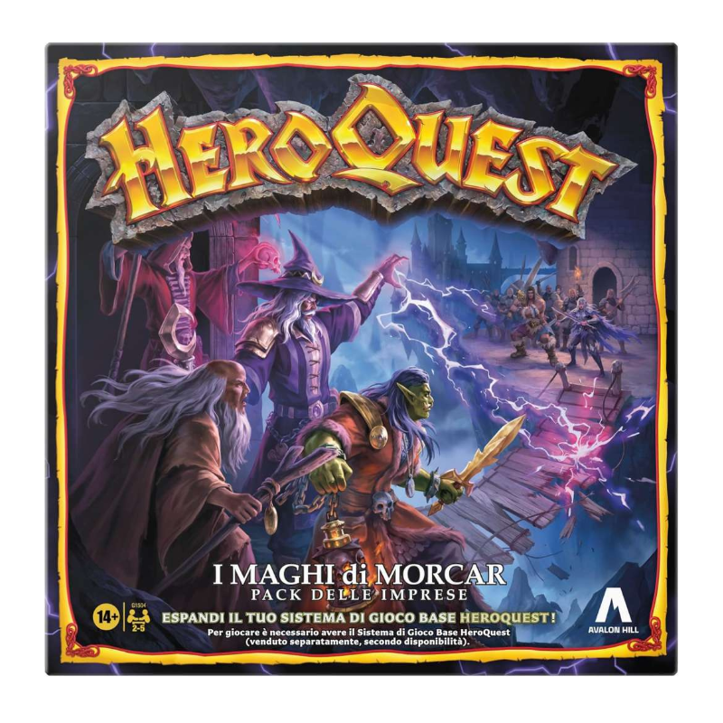 Hasbro Gdt - Heroquest: I Maghi Di Morcar - Espansione