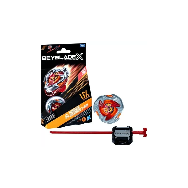 Hasbro - Beyblade-X - Starter Pack - Hammer Incendio 3-70H