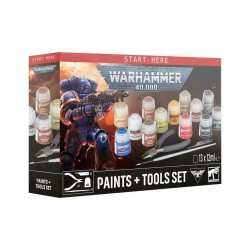 Games Workshop - Warhammer 40.000: Set Colori + Attrezzi