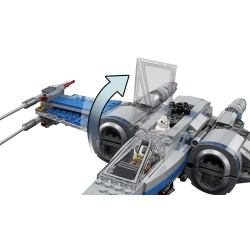 LEGO 75149 Star Wars Resistance X-Wing Fighter USATO completo con istruzioni originali