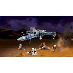 LEGO 75149 Star Wars Resistance X-Wing Fighter USATO completo con istruzioni originali