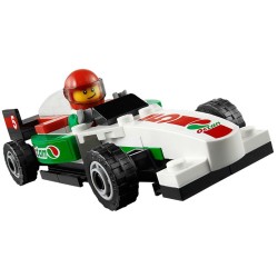 LEGO 60025 City Camion da Gran Premio - Usato con istruzioni - senza scatola