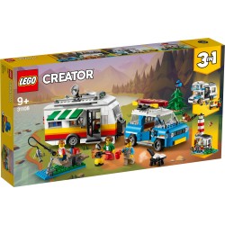 LEGO 31108 Creator Vacanze in Roulotte - Usato con istruzioni originali - senza scatola