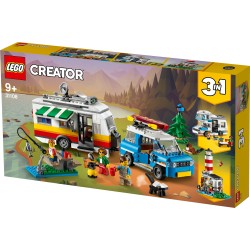 LEGO 31108 Creator Vacanze in Roulotte - Usato con istruzioni originali - senza scatola