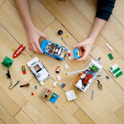 LEGO 31108 Creator Vacanze in Roulotte - Usato con istruzioni originali - senza scatola