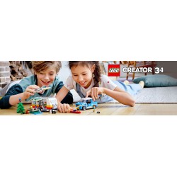 LEGO 31108 Creator Vacanze in Roulotte - Usato con istruzioni originali - senza scatola