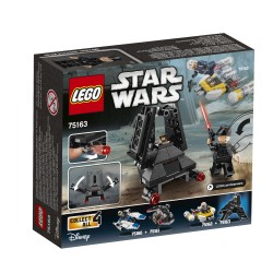 LEGO 75163 Star Wars Microfighter Krennic's Imperial Shuttle - Usato con istruzioni senza scatola