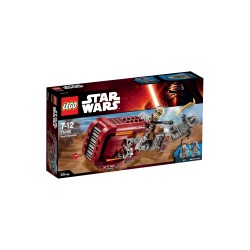 LEGO 75099 Star Wars Rey’s Speeder - Usato con istruzioni senza scatola