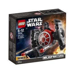 LEGO 75194 Star Wars Microfighter First Order TIE Fighter - Usato con istruzioni senza scatola
