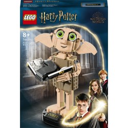 LEGO Harry Potter 76421 Dobby l'Elfo Domestico, Modello Snodabile di Personaggio Iconico, Gioco da Collezione, Regalo 8+ Anni