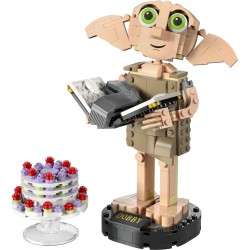 LEGO Harry Potter 76421 Dobby l'Elfo Domestico, Modello Snodabile di Personaggio Iconico, Gioco da Collezione, Regalo 8+ Anni