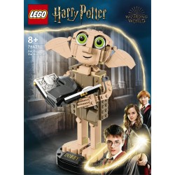 LEGO Harry Potter 76421 Dobby l'Elfo Domestico, Modello Snodabile di Personaggio Iconico, Gioco da Collezione, Regalo 8+ Anni