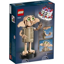 LEGO Harry Potter 76421 Dobby l'Elfo Domestico, Modello Snodabile di Personaggio Iconico, Gioco da Collezione, Regalo 8+ Anni