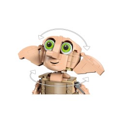 LEGO Harry Potter 76421 Dobby l'Elfo Domestico, Modello Snodabile di Personaggio Iconico, Gioco da Collezione, Regalo 8+ Anni