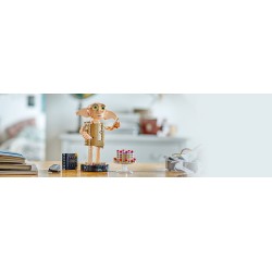 LEGO Harry Potter 76421 Dobby l'Elfo Domestico, Modello Snodabile di Personaggio Iconico, Gioco da Collezione, Regalo 8+ Anni